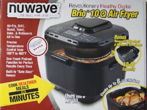 NuWave Brio 10 Quart Air Fryer Manual