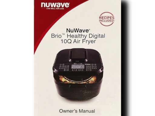Nuwave Brio 10Q Air Fryer Manual