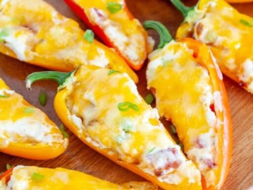 Air Fryer Peppers And Cream Cheese