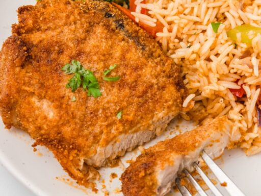 Air Fryer Shake And Bake Boneless Pork Chops