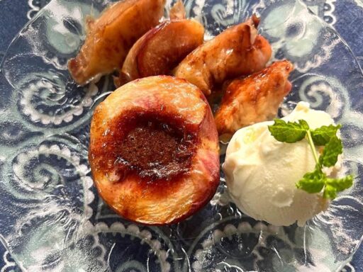 Healthy Air Fryer Peaches