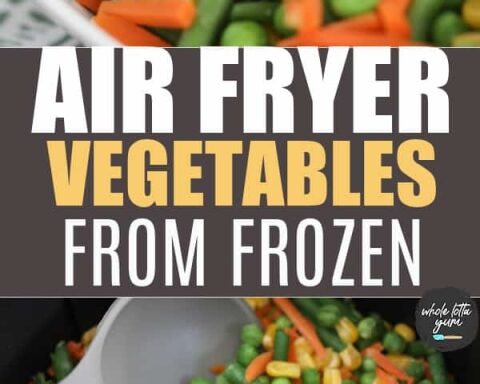 Air Fryer Frozen Peas