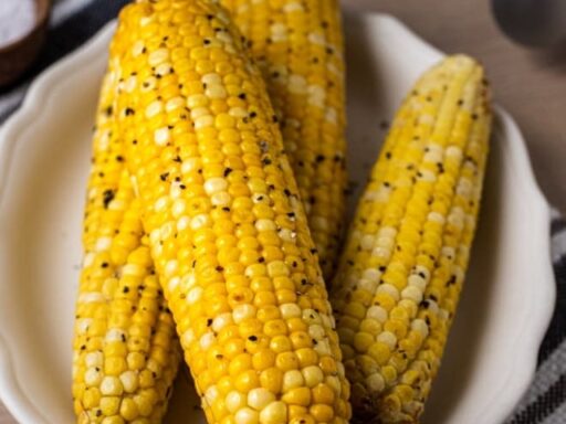 Air Fryer Roasted Corn Kernels